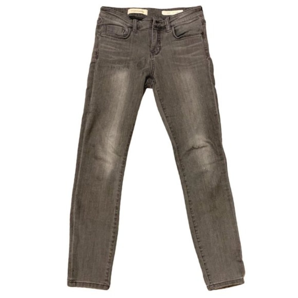 Pilcro & The Letterpress | Grey Stretchy Stet Grey Jeans VGUC 28
